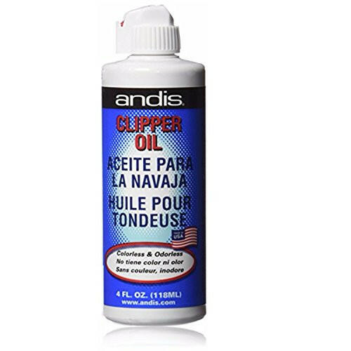 Andis Clippers Clipper Oil keeps clipper blades running smoothly, reducing friction and extending the life of your grooming tools